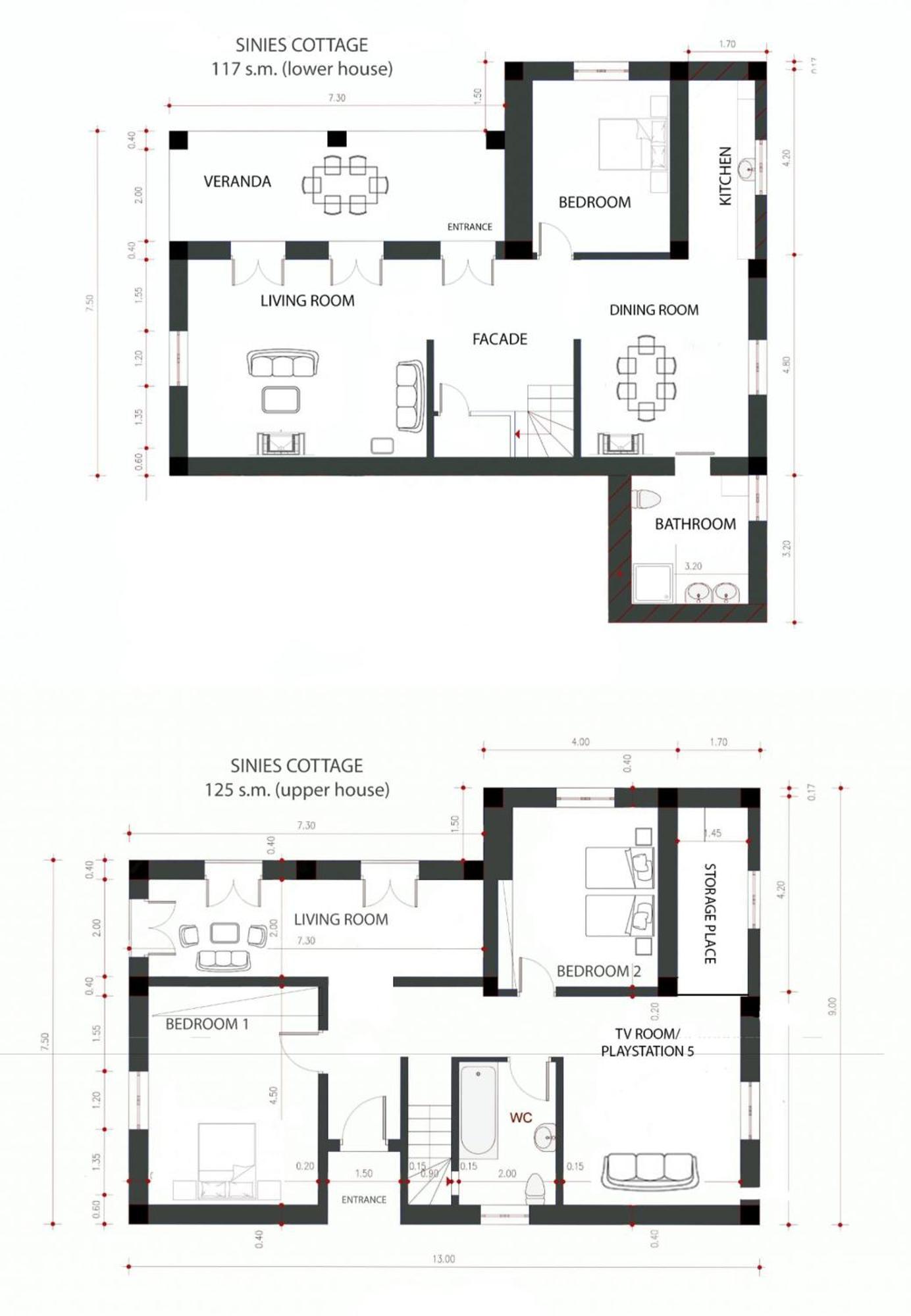 Sinies Stone Cottage - Ne Corfu Agnitsini Экстерьер фото